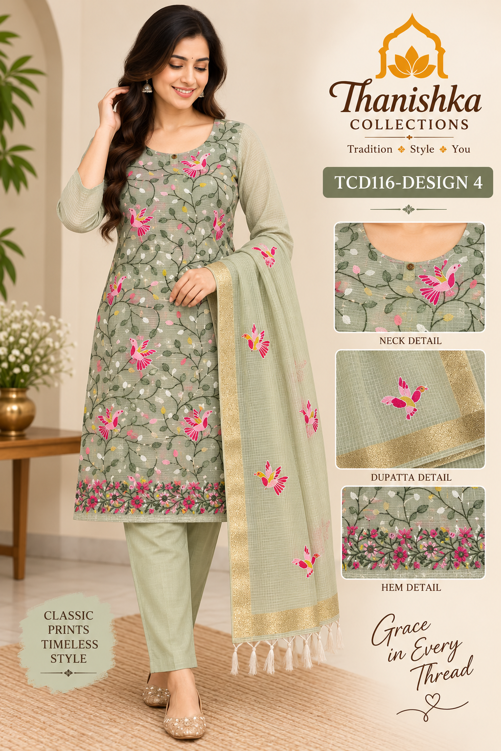 Kota Checks Kurti Set