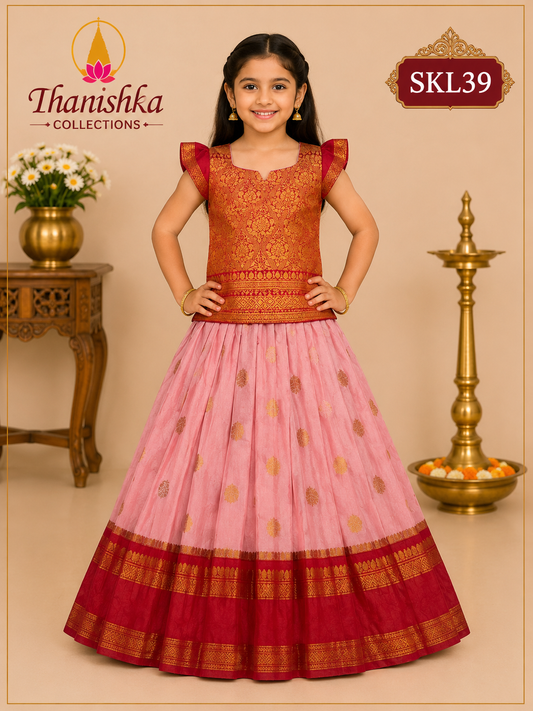 Kid’s lehenga Stitched