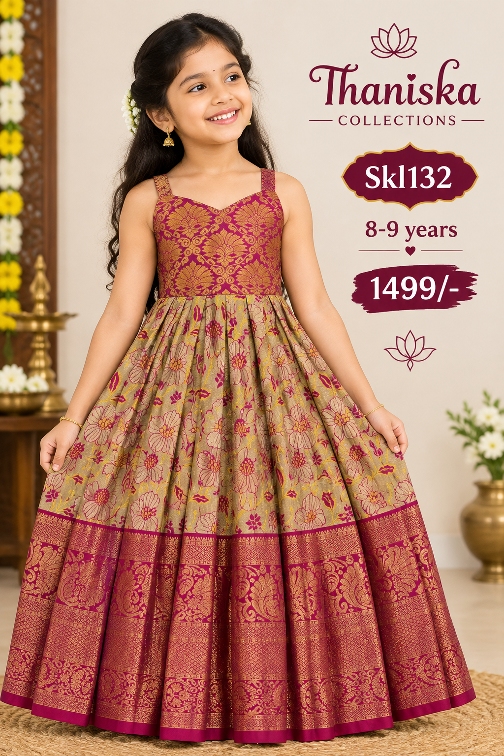Kids Lehanga Blouse