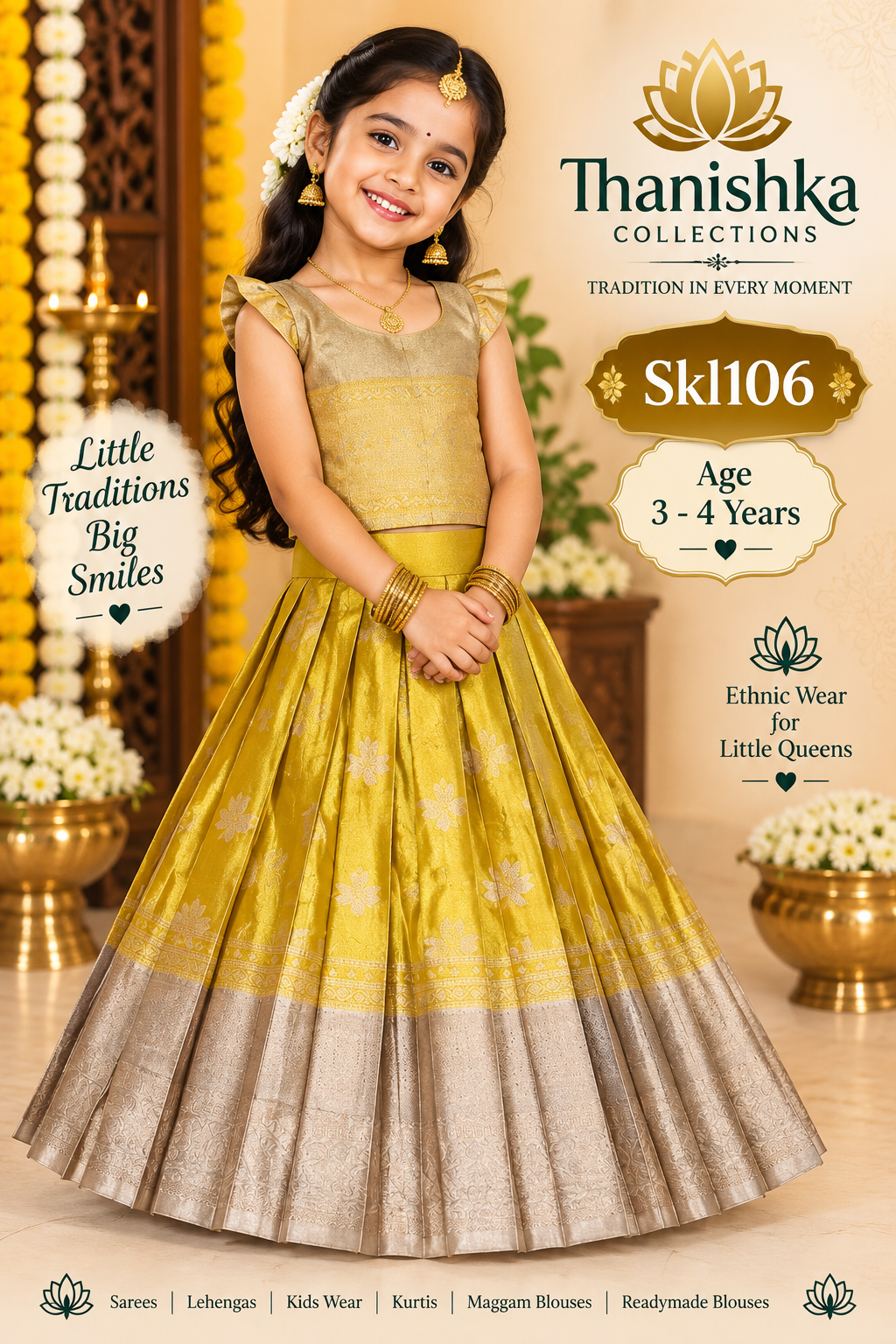 Kids Lehanga Blouse