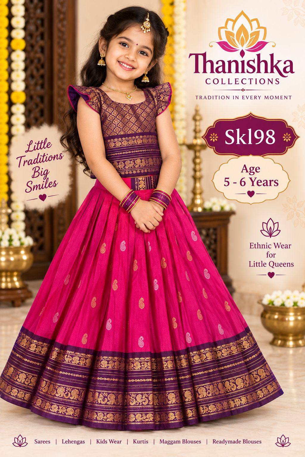 Kids Lehanga Blouse