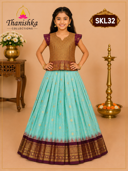 Kid’s lehenga Stitched