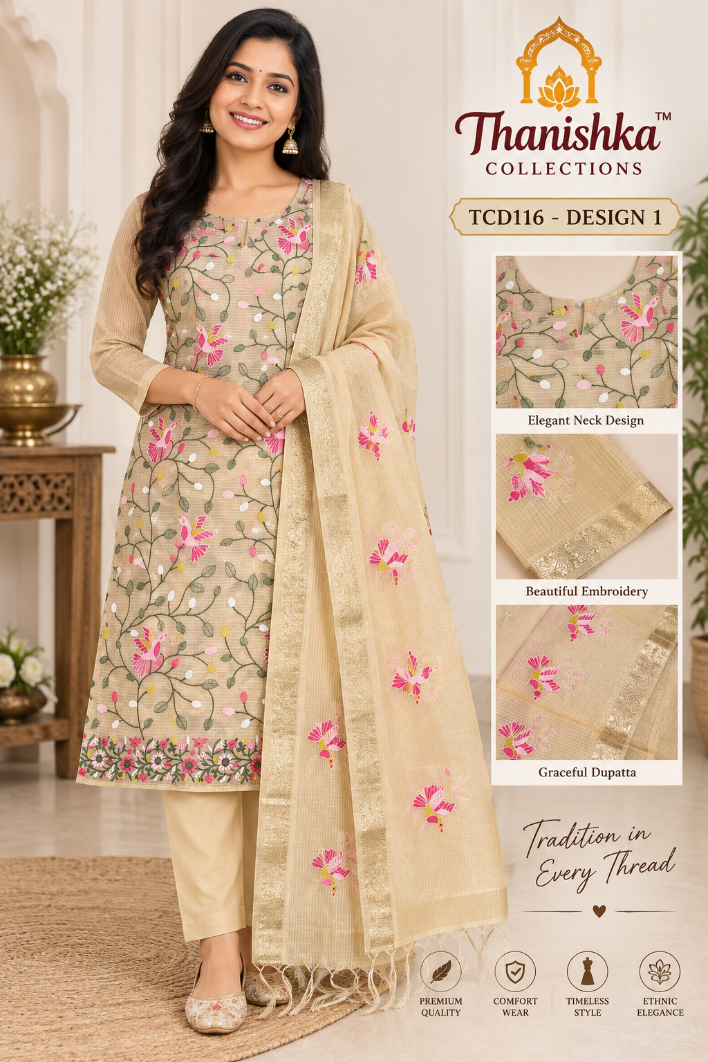Kota Checks Kurti Set