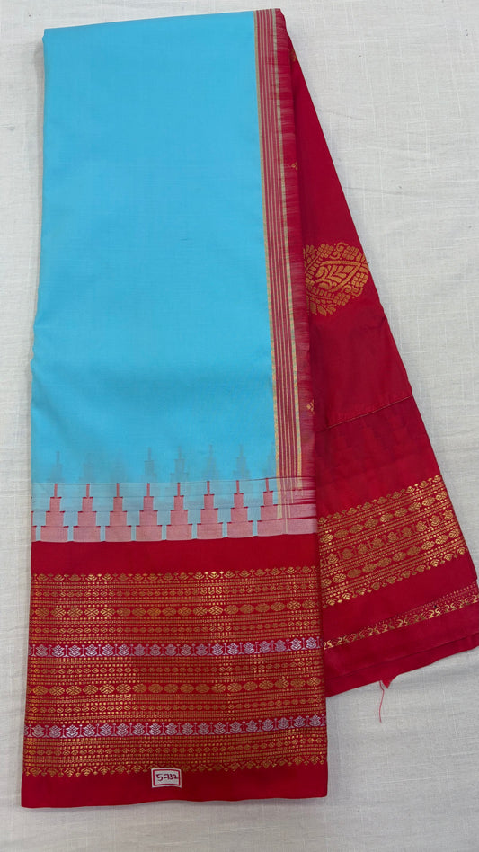 Semi Gadwal Silk Saree