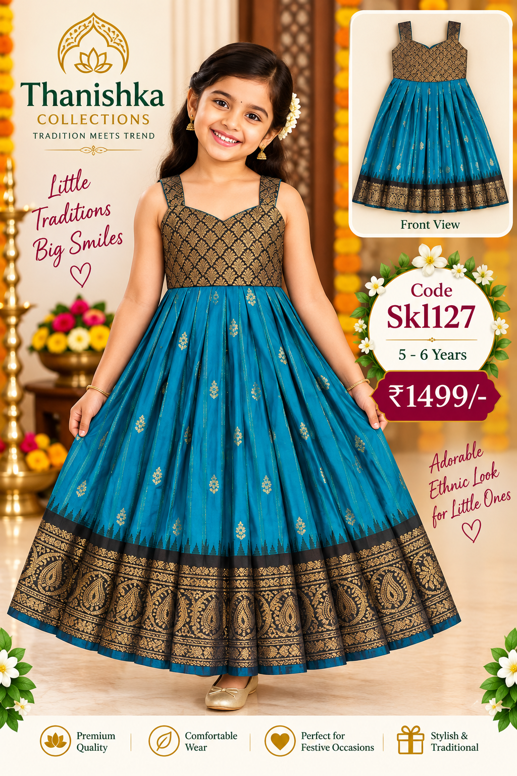 Kids Lehanga Blouse