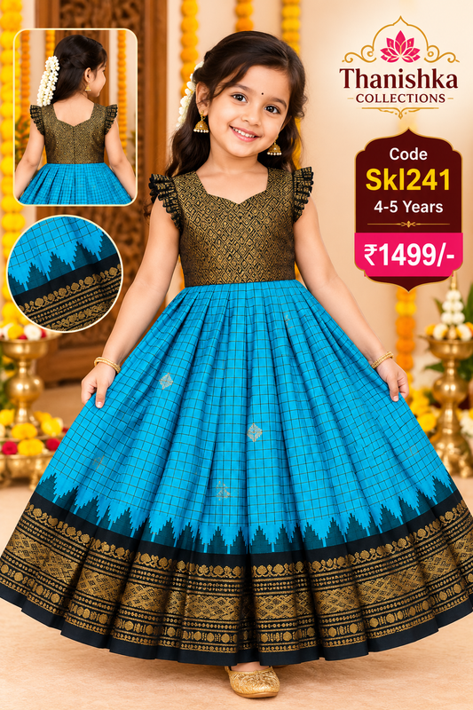 Kids Stitched Lehanga