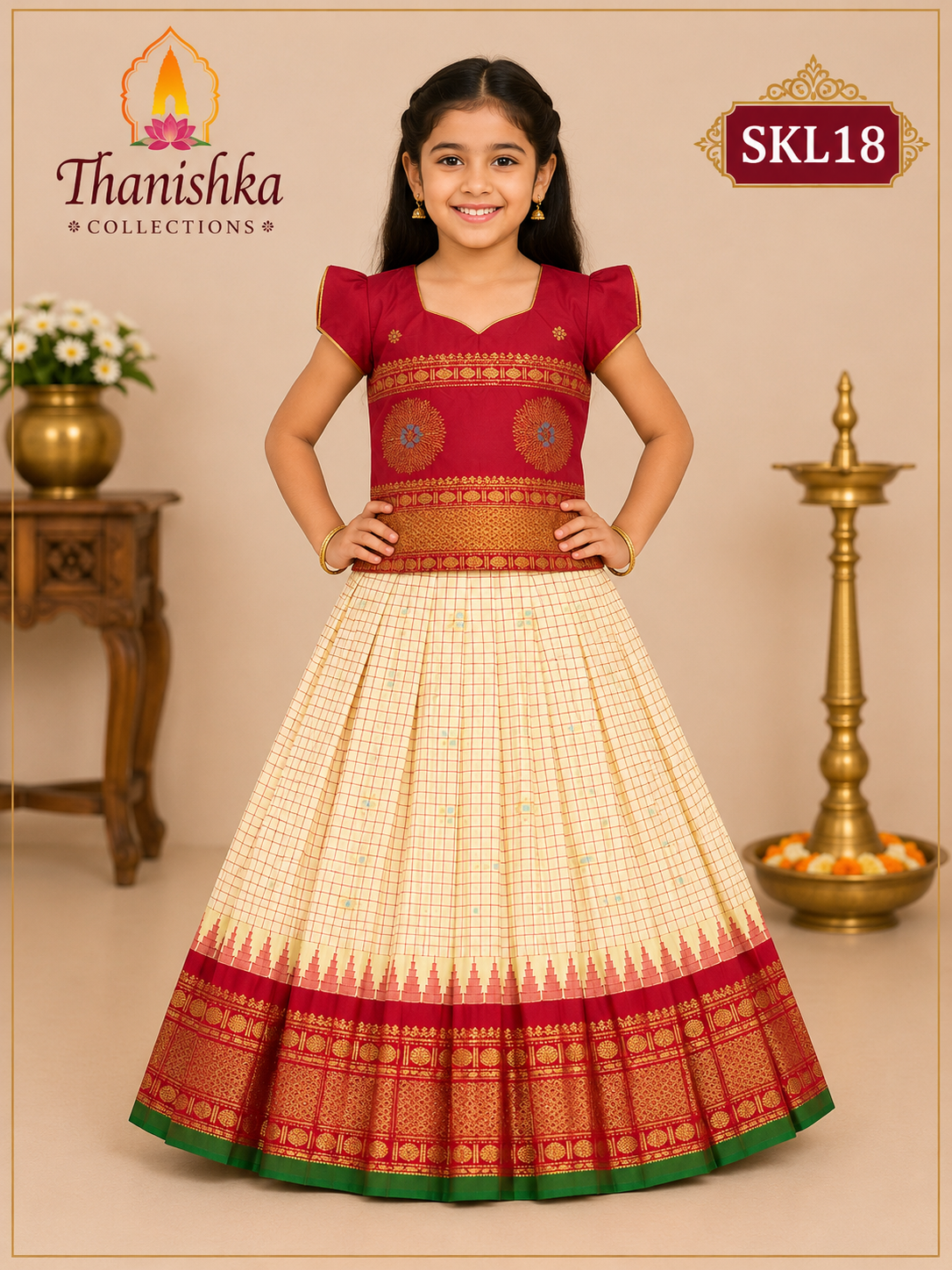Kid’s lehenga