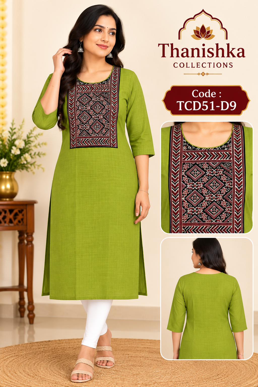 Khadi cotton Top