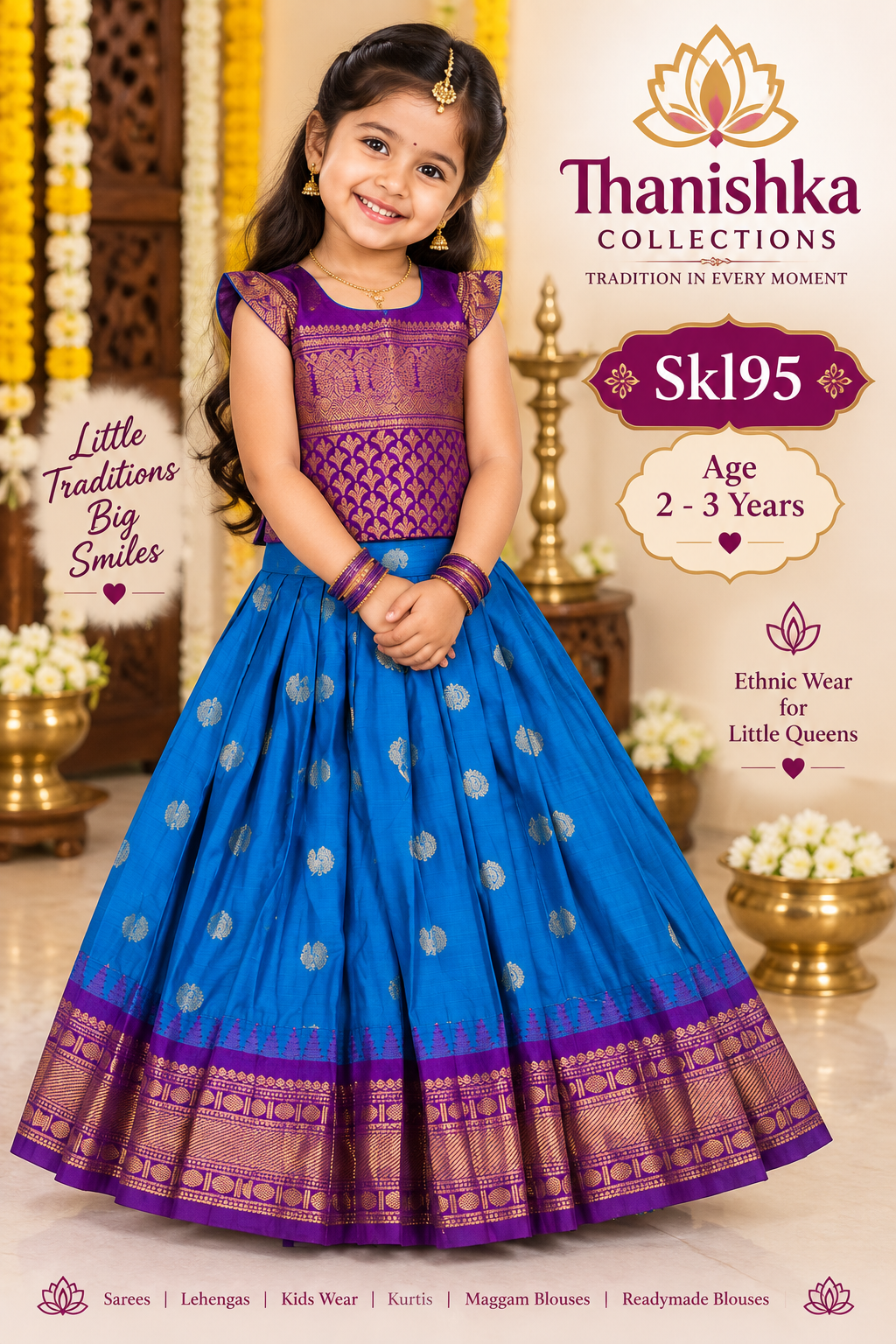 Kids Lehanga Blouse