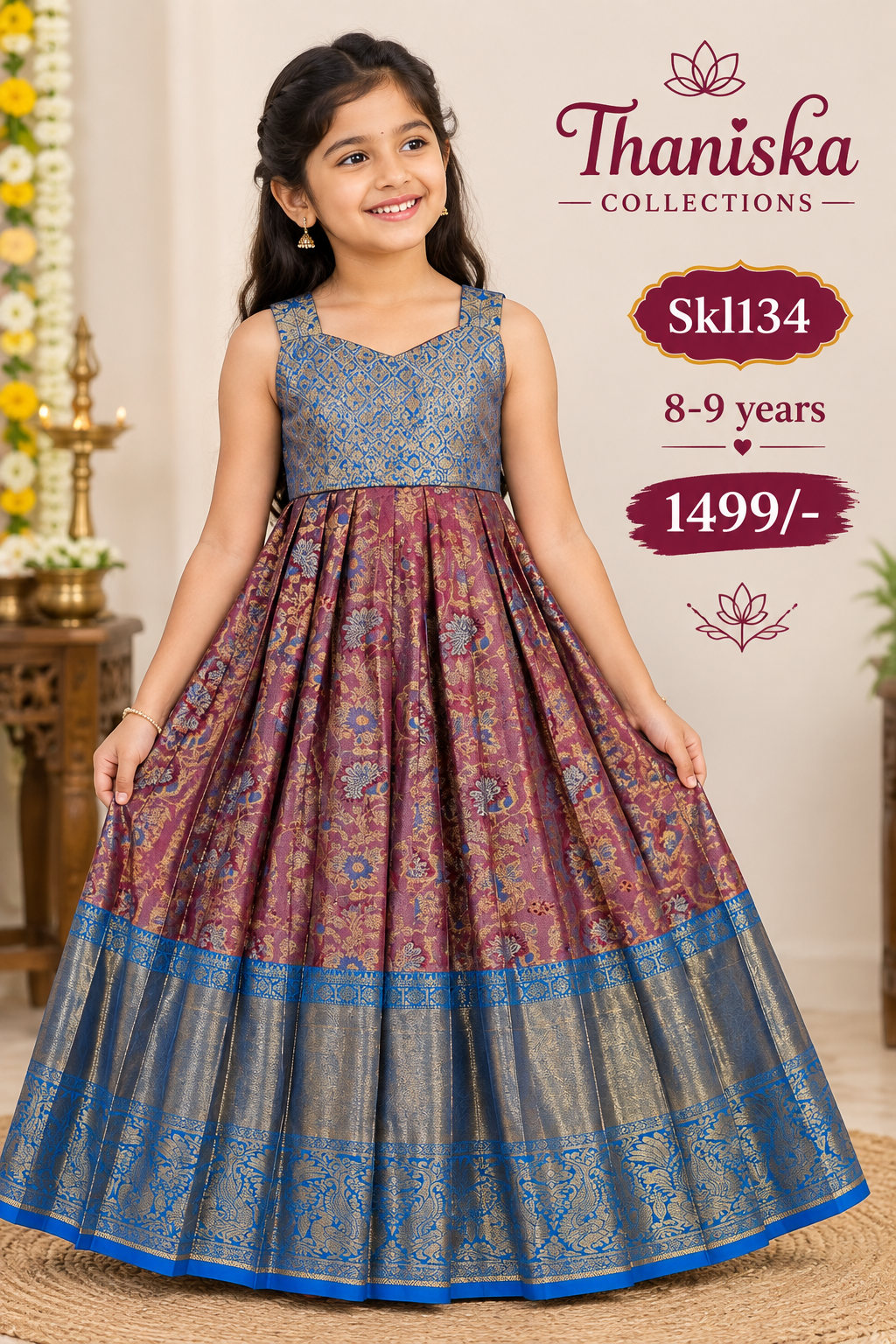 Kids Lehanga Blouse