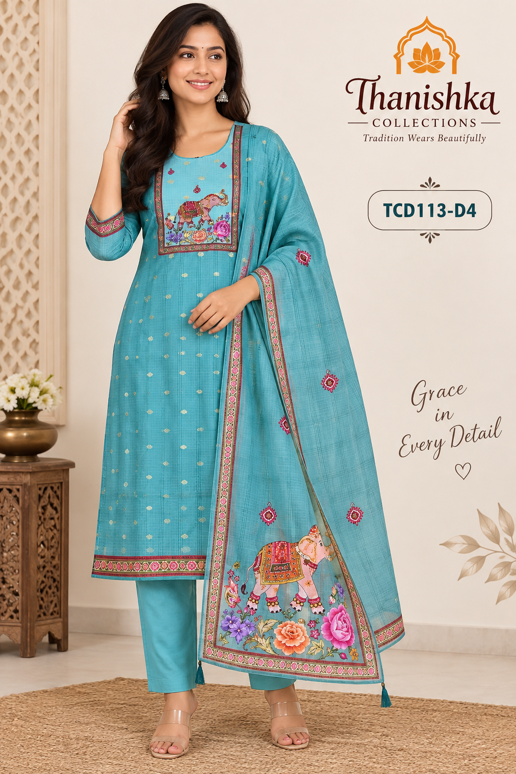 Kota Checks Kurti Set
