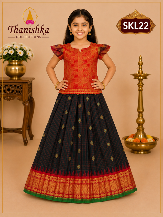 Kid’s lehenga Stitched