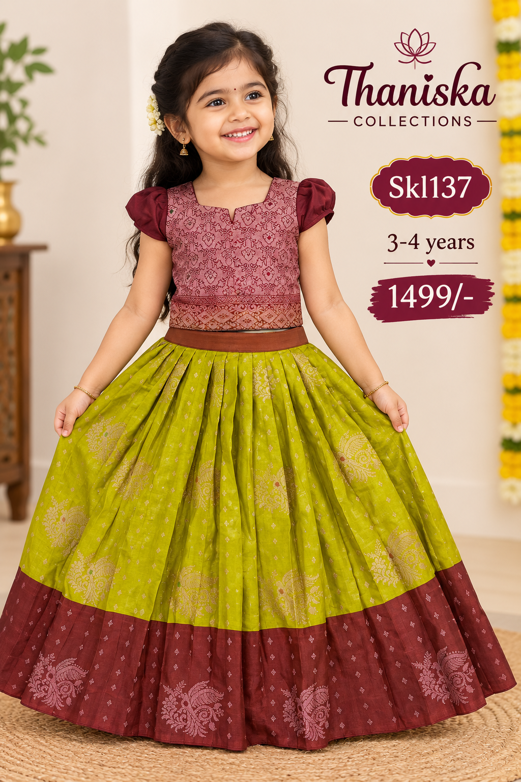 Kids Lehanga Blouse
