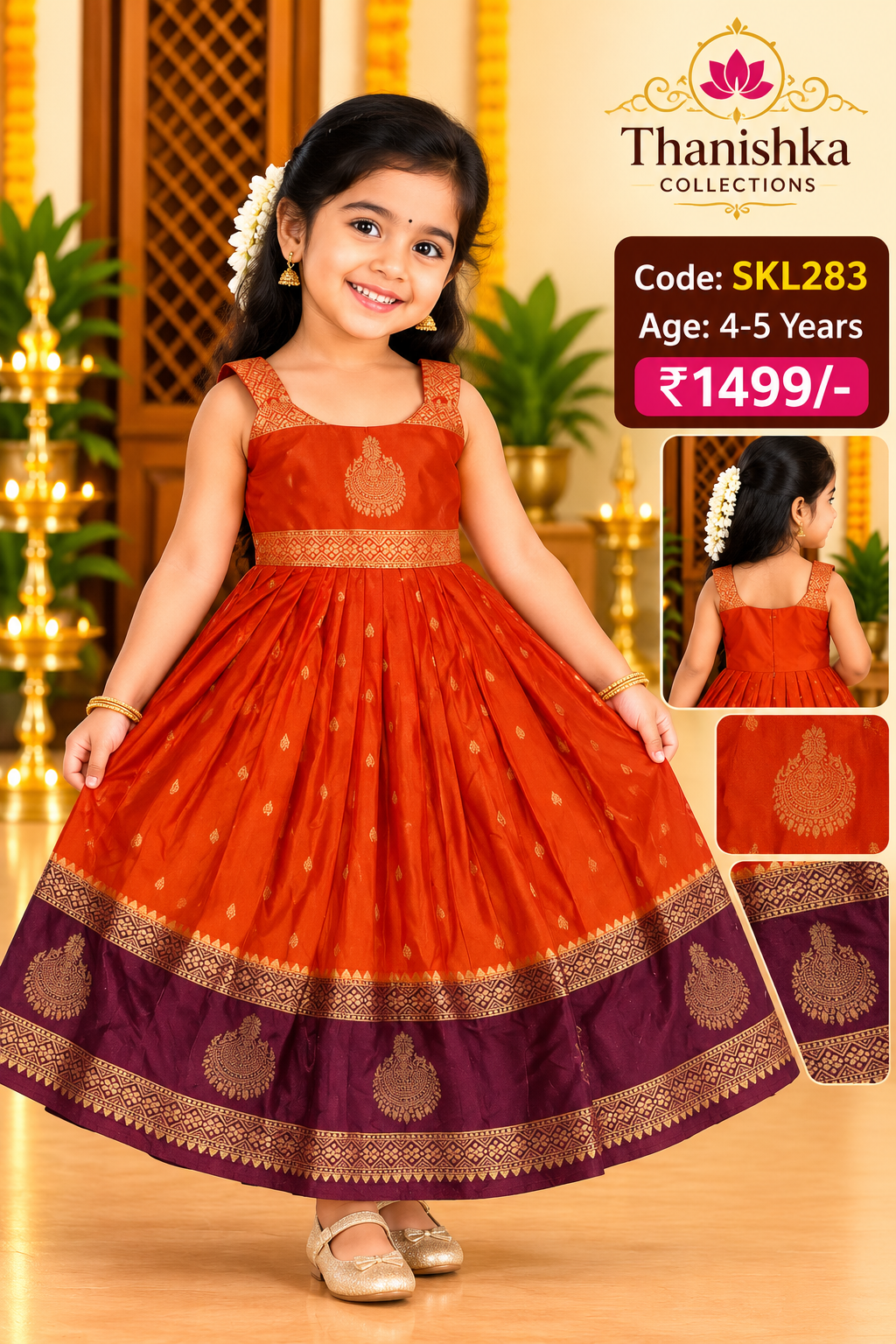 Kids Stitched Frock