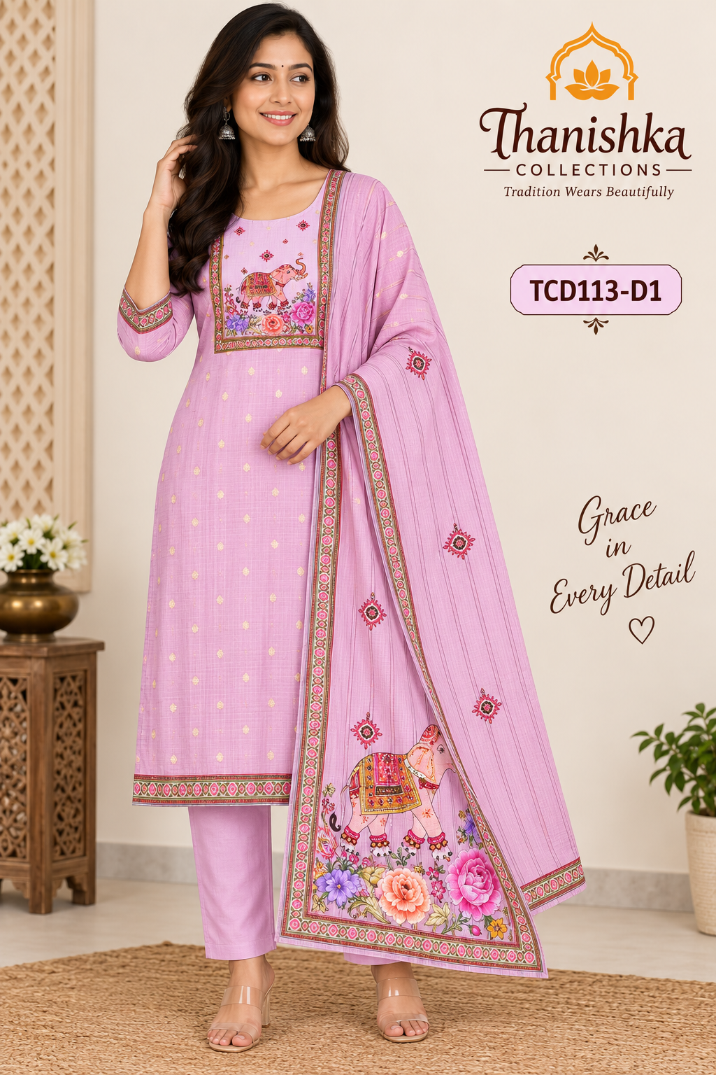 Kota Checks Kurti Set