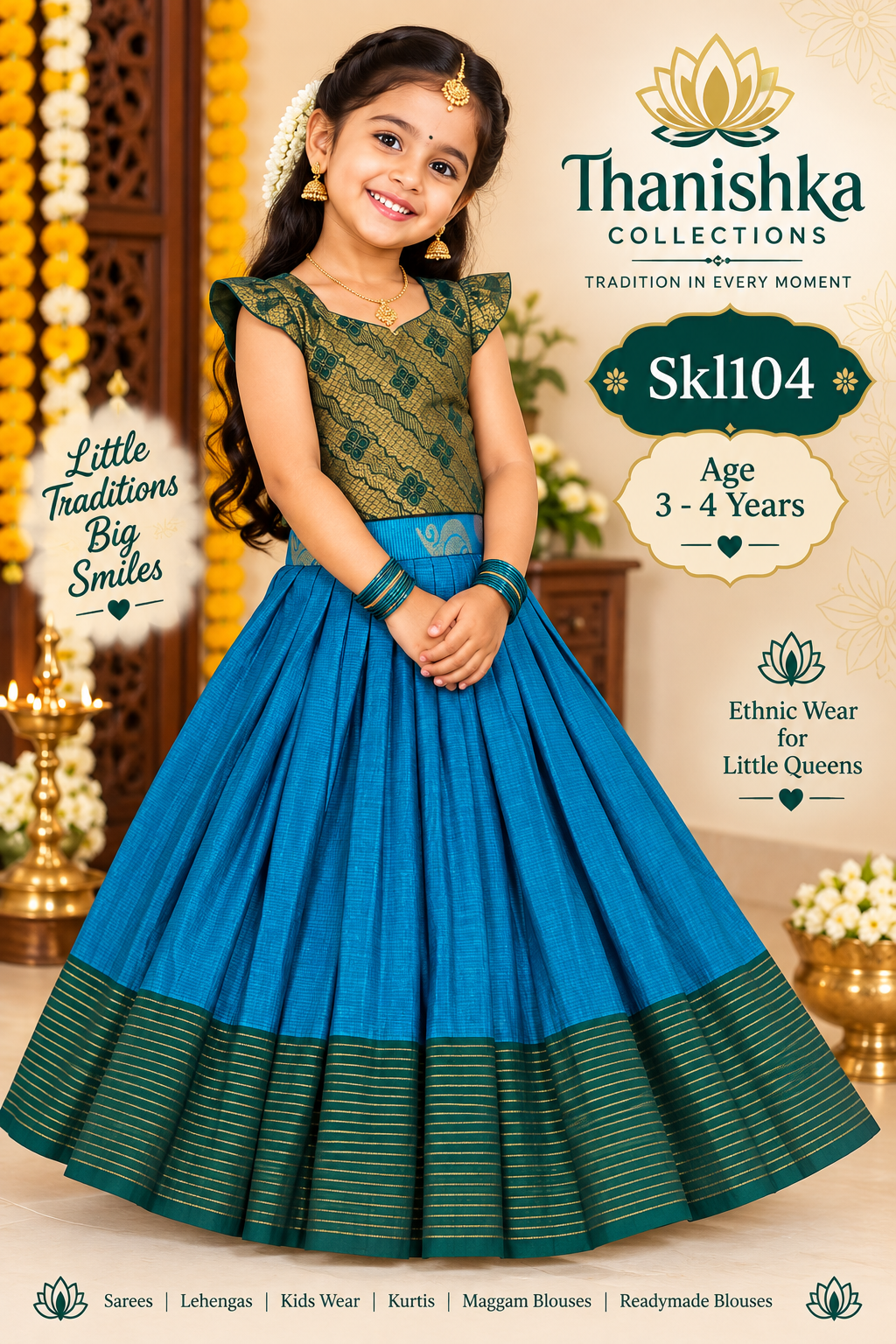 Kids Lehanga Blouse