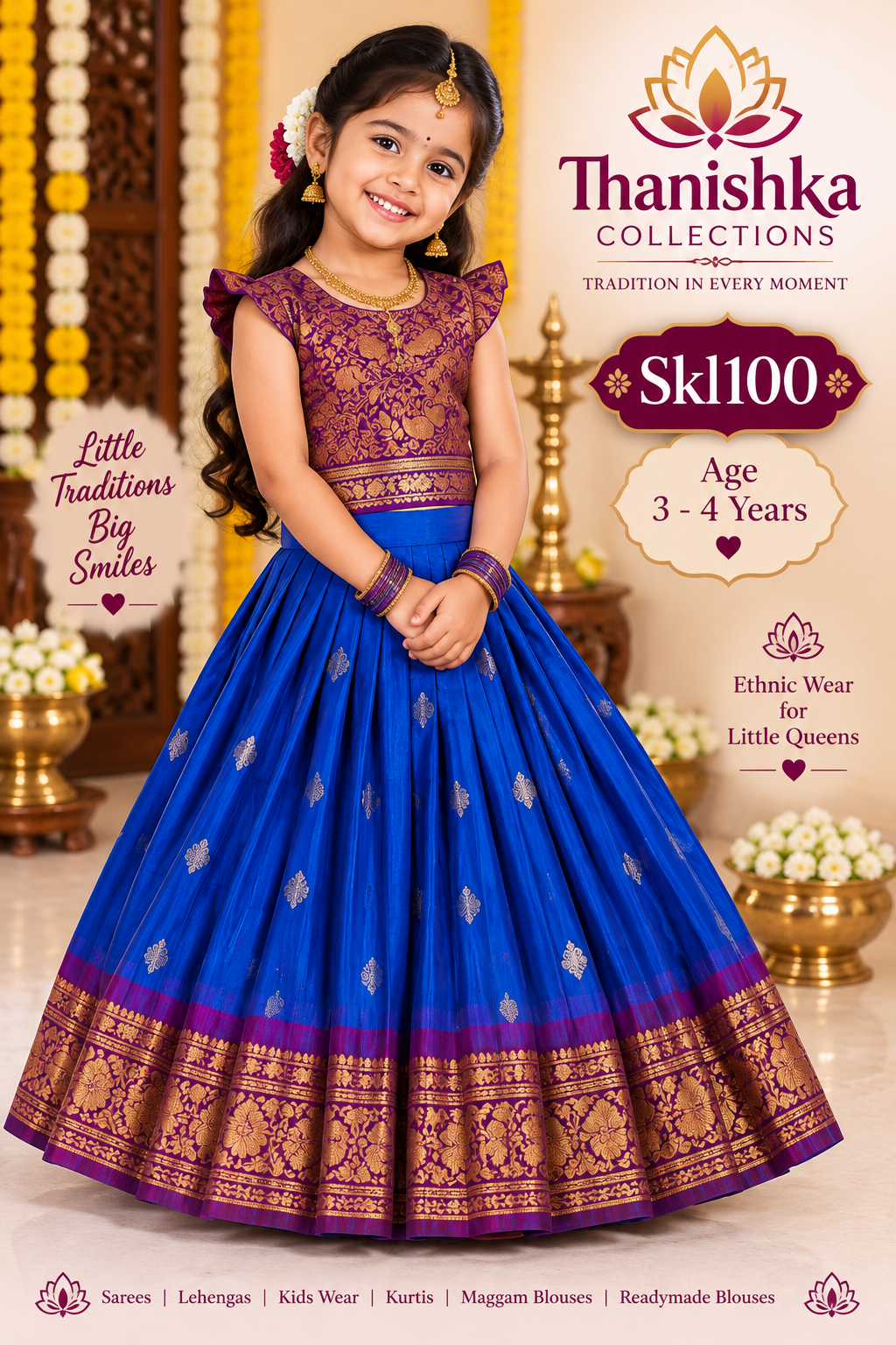 Kids Lehanga Blouse