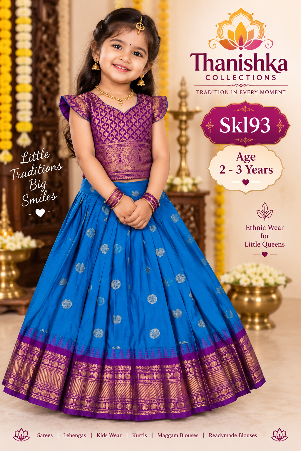 Kids Lehanga Blouse