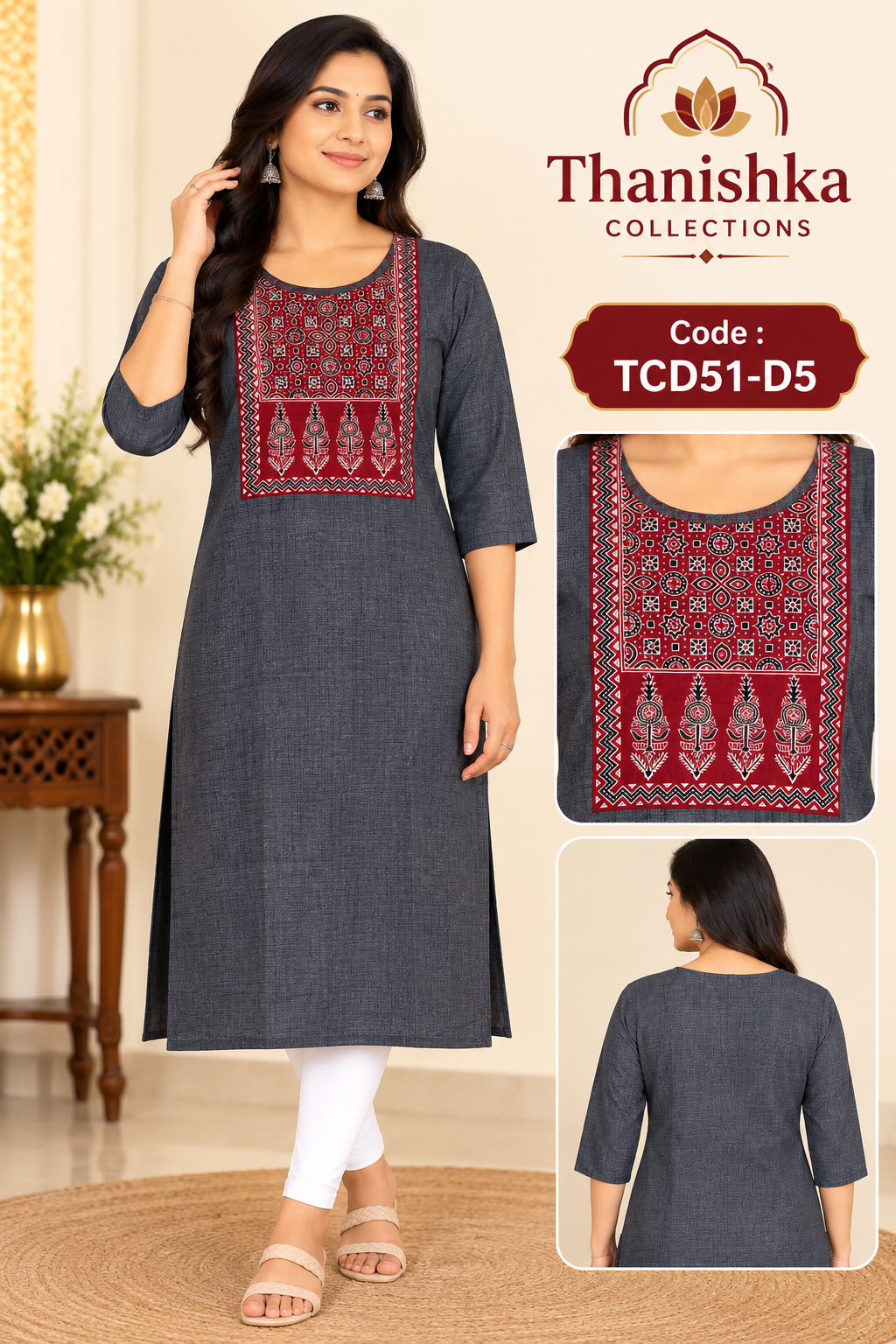 Khadi cotton Top