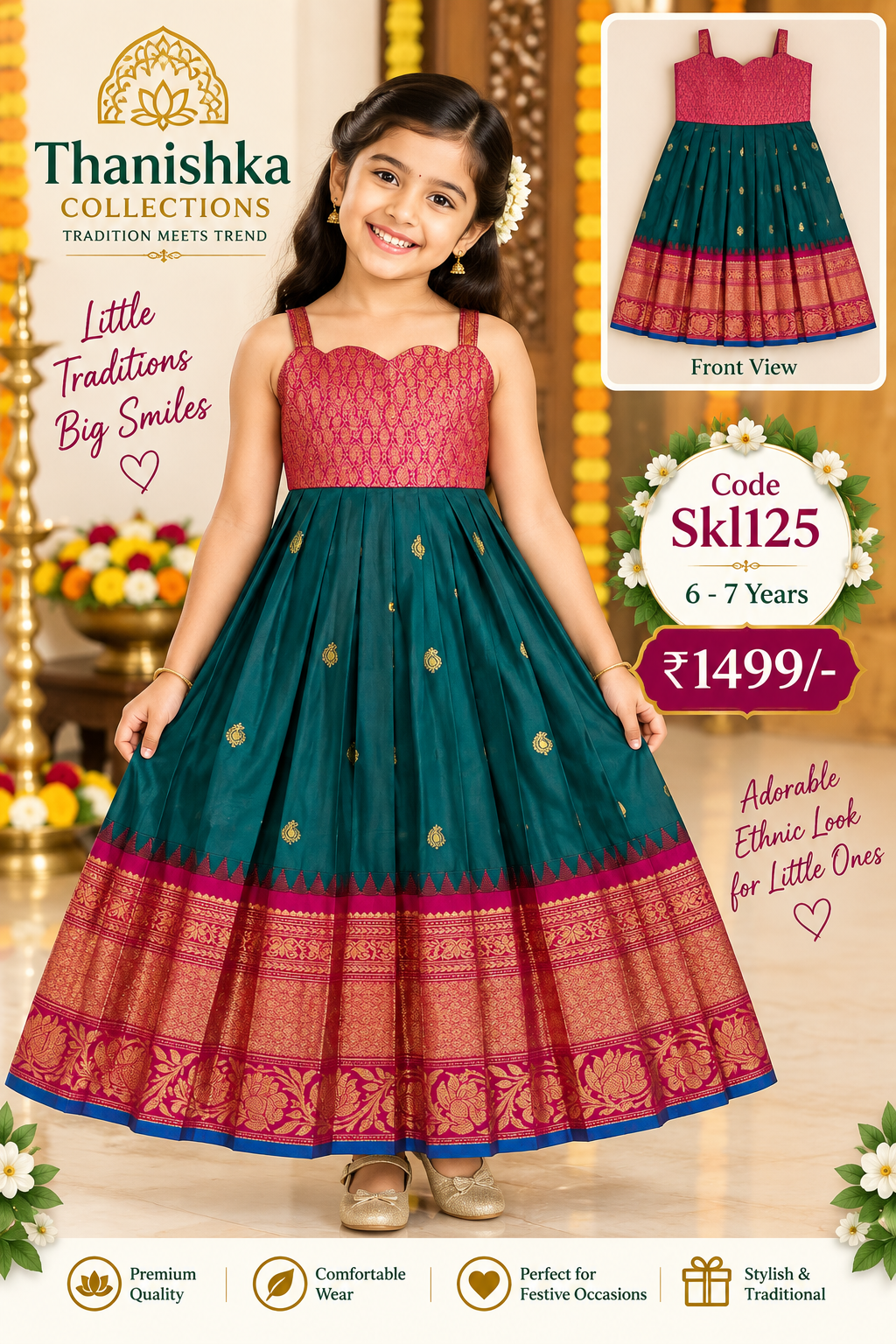 Kids Lehanga Blouse
