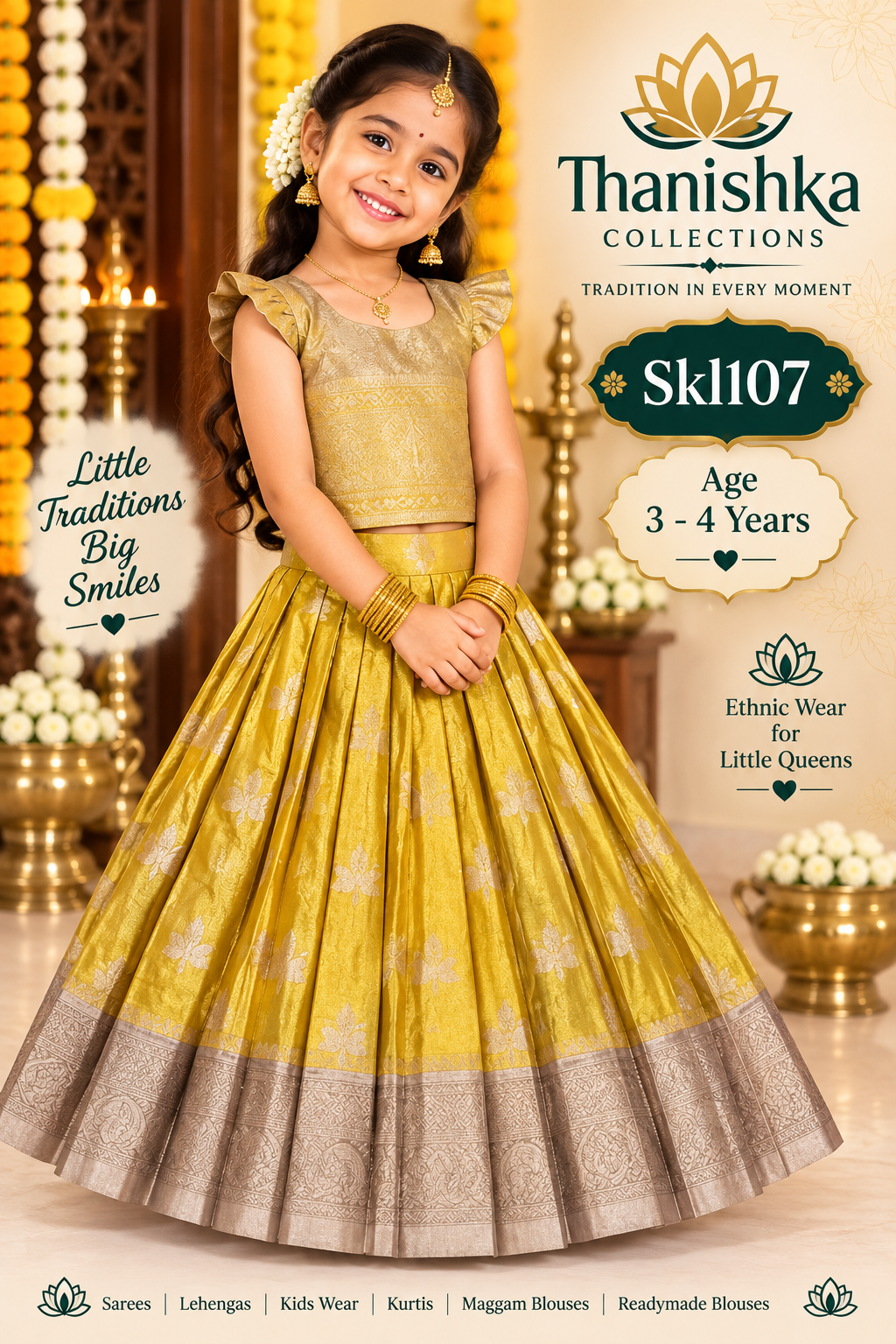 Kids Lehanga Blouse