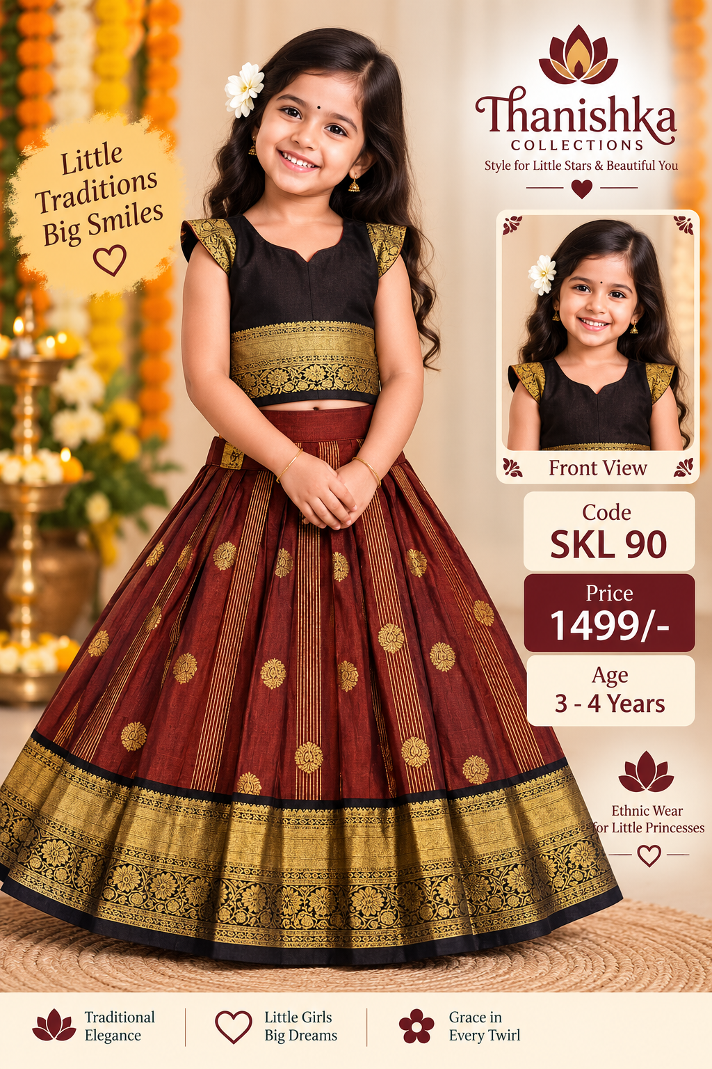 Kids Lehanga Blouse
