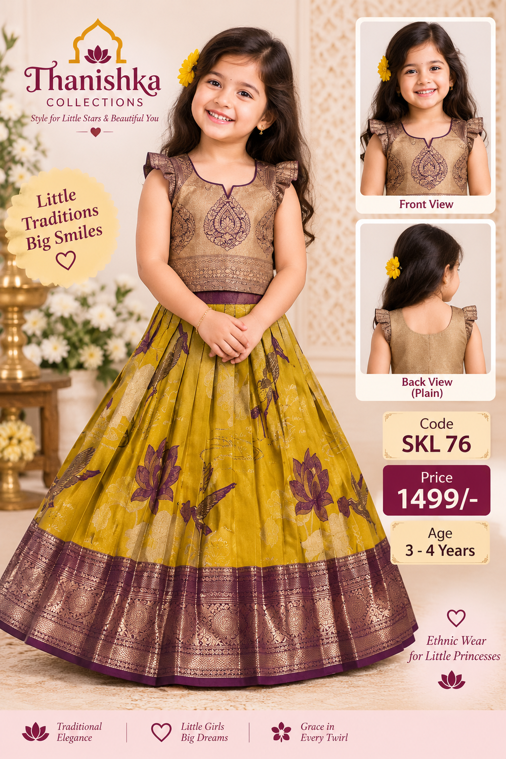 Kids Lehanga Blouse