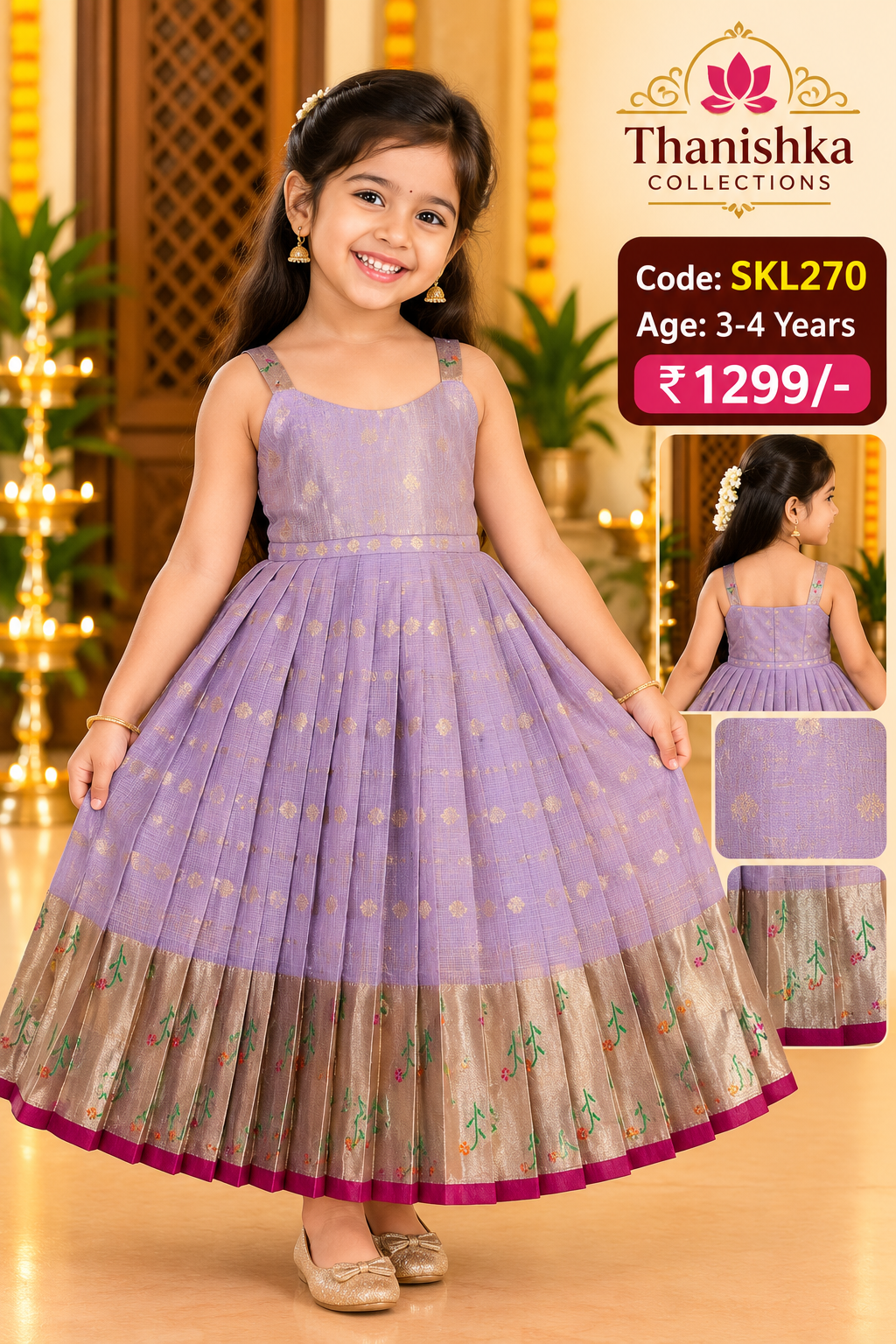 Kids Stitched Frock