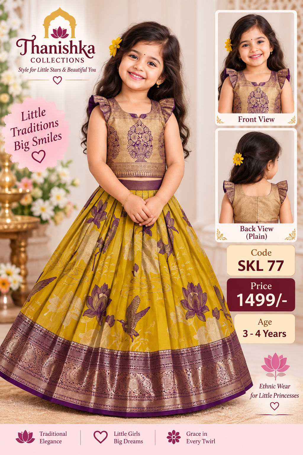 Kids Lehanga Blouse