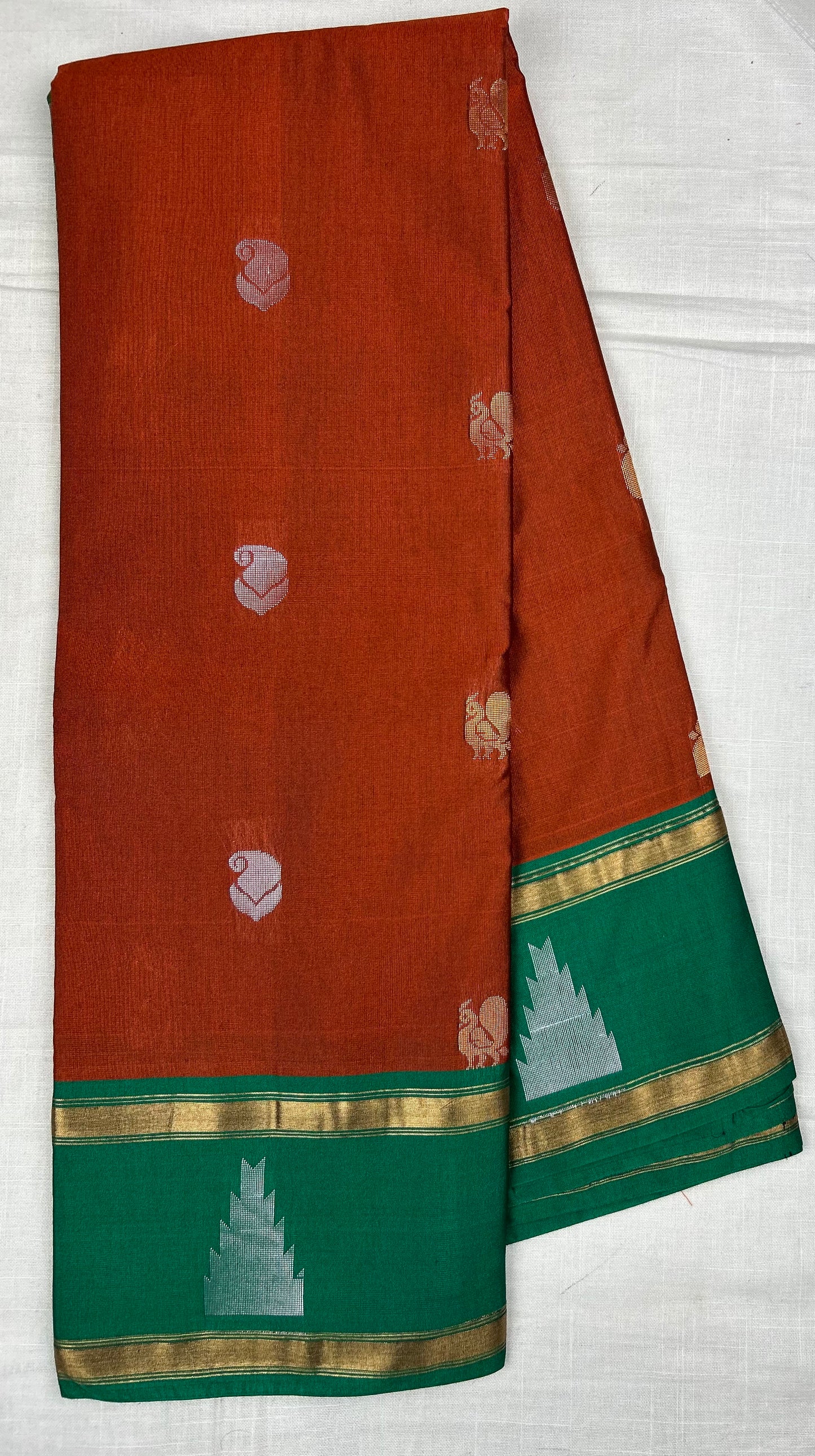 Semi Gadwal Vintage Saree