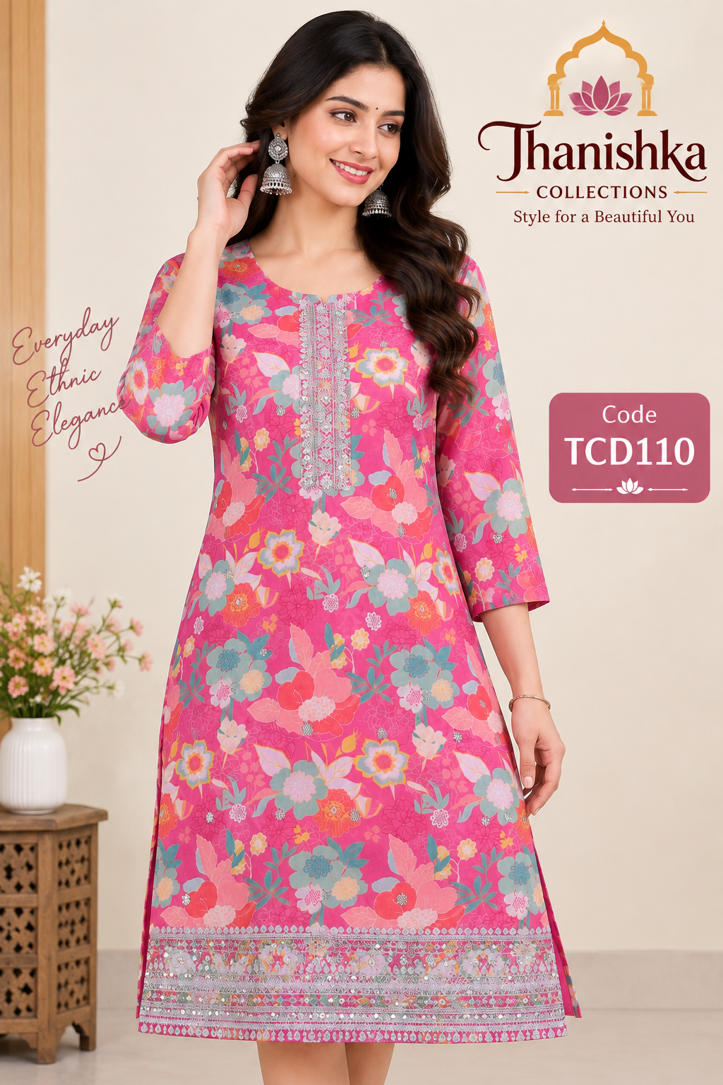Chinnin Silk Kurti