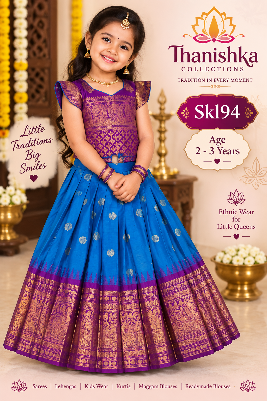 Kids Lehanga Blouse