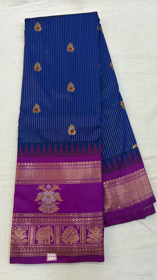 Semi Gadwal Silk Saree