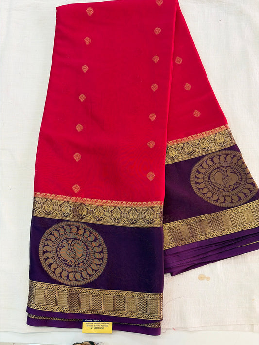 Mysore Crepe Gap borders Rich Pallu