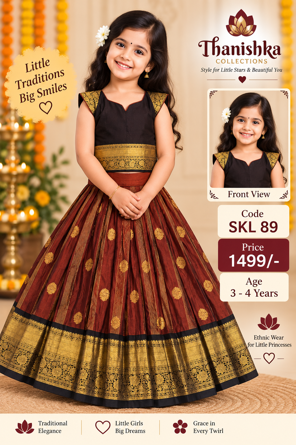 Kids Lehanga Blouse