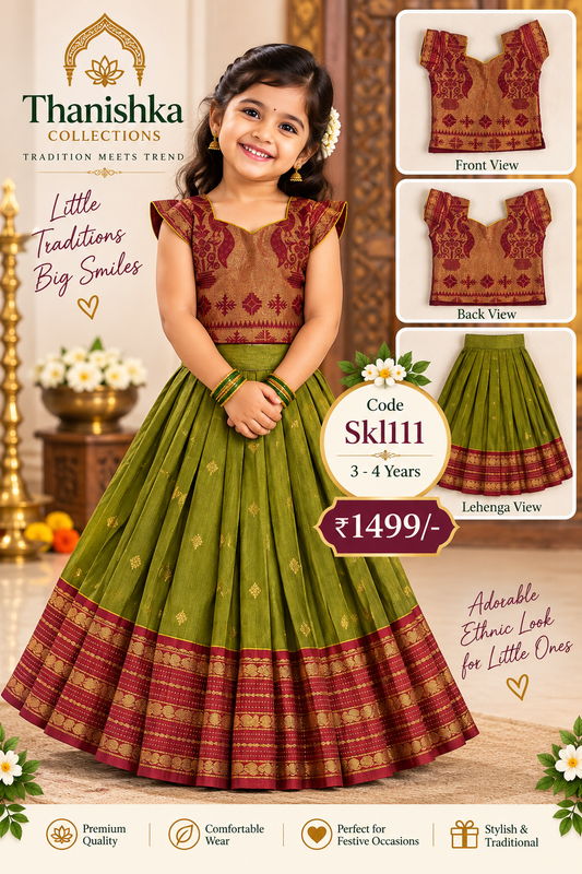 Kids Lehanga Blouse