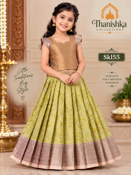 Kid’s lehenga Stitched