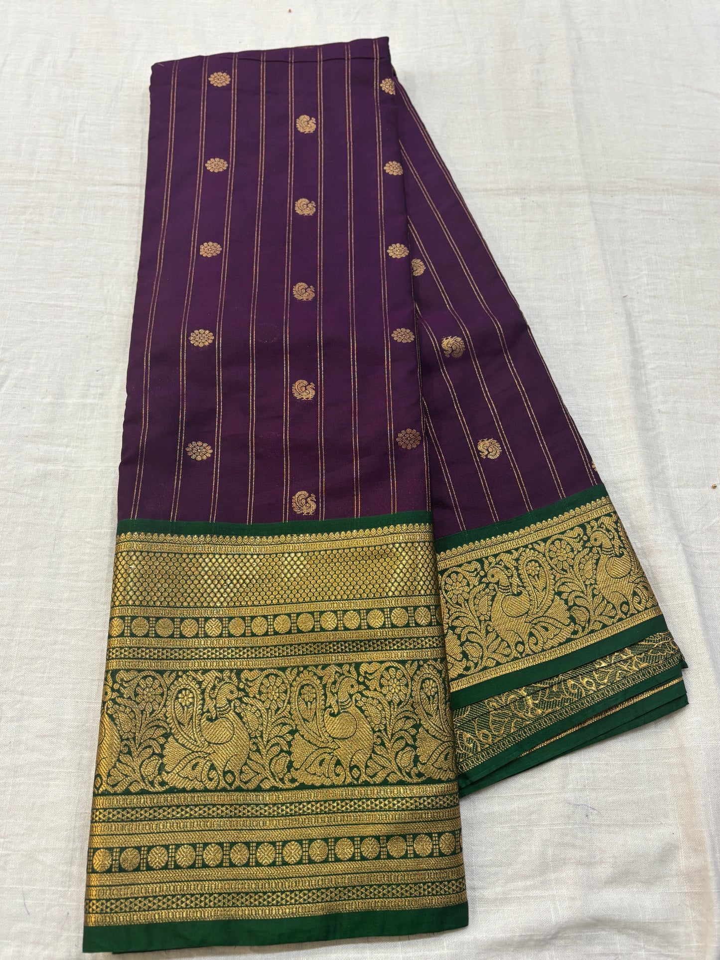 Semi Gadwal Sico Vintage saree