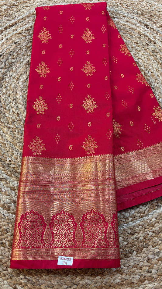 Semi Kanchi Butta Sarees