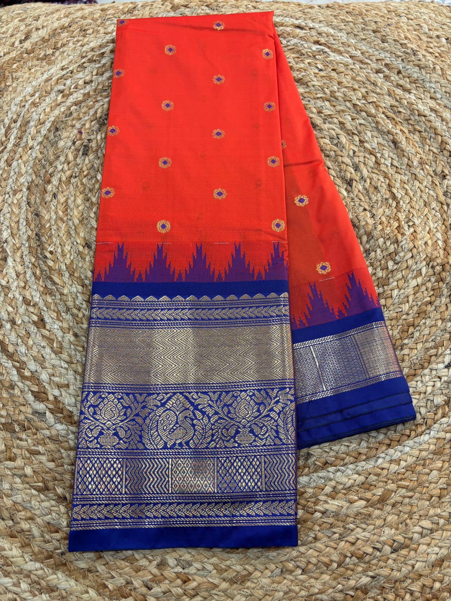 Semi Gadwal Silk Saree