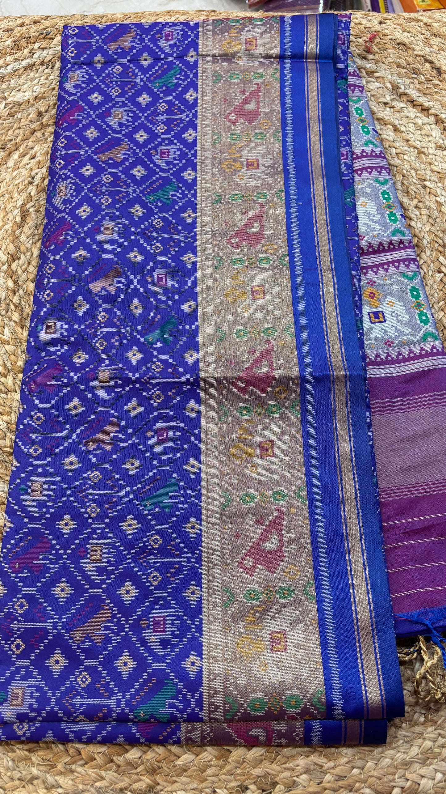 Tussar Patola Saree