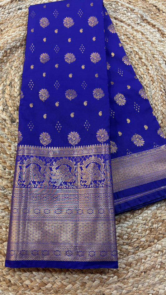 Semi Kanchi Butta Sarees