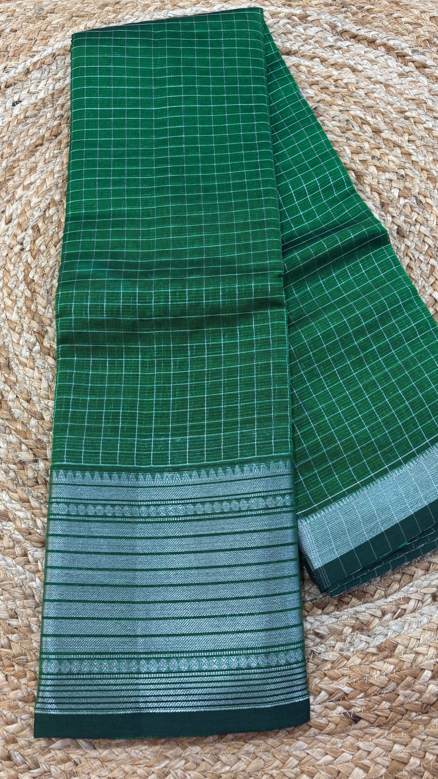 Mangalgiri Checks Saree