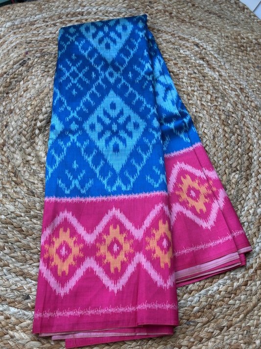 Ikkat SIlk Saree