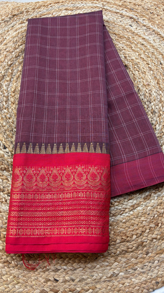 Gadwal Cotton Saree