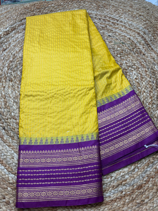 Semi Gadwal Saree