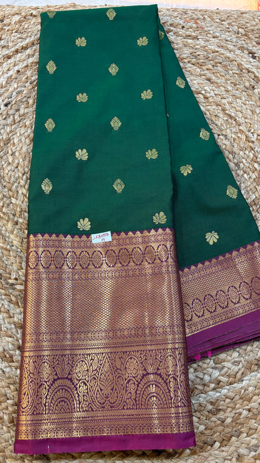 Semi Kanchi Butta Sarees