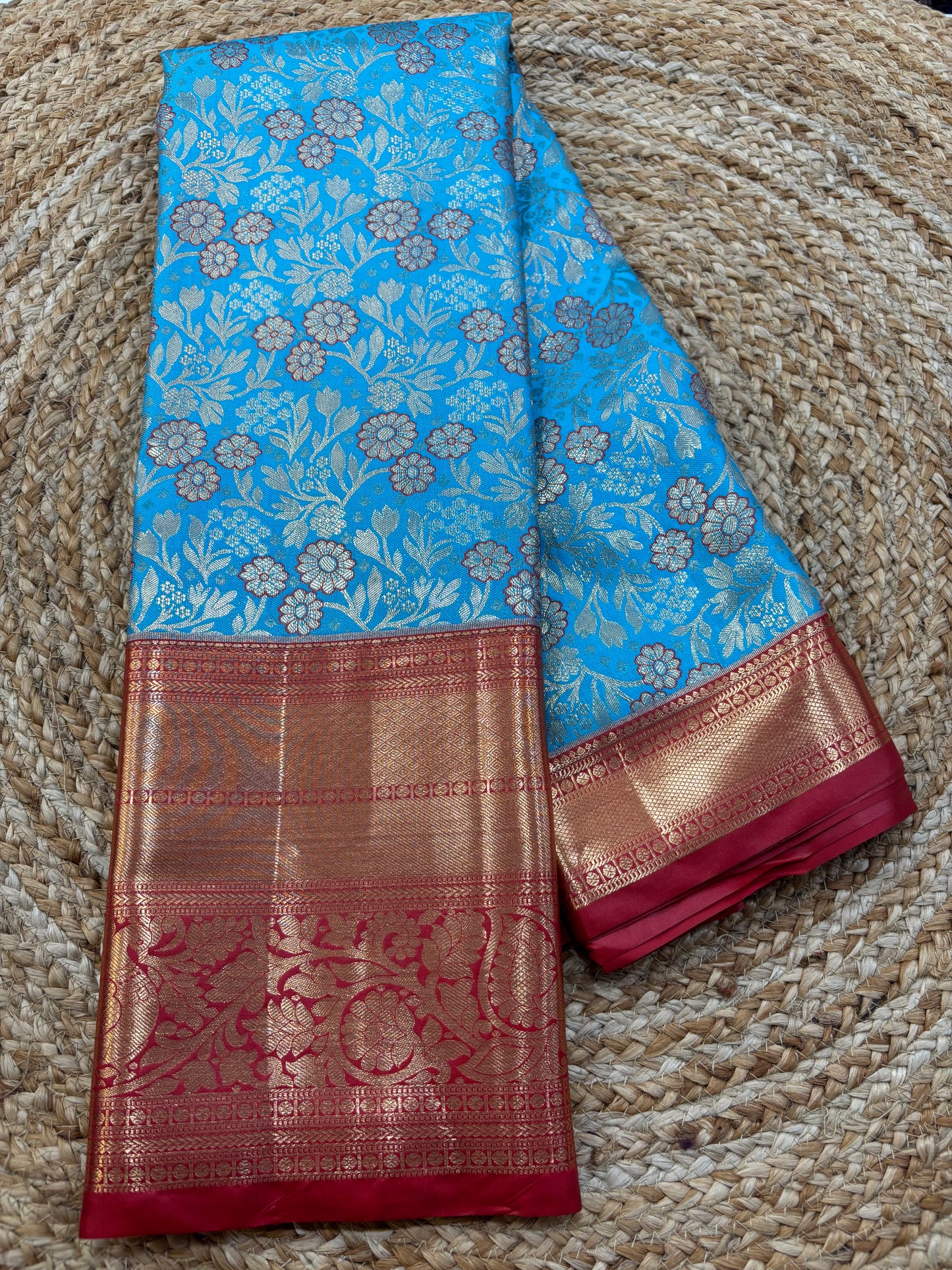 Semi Kanchi Pattu Saree