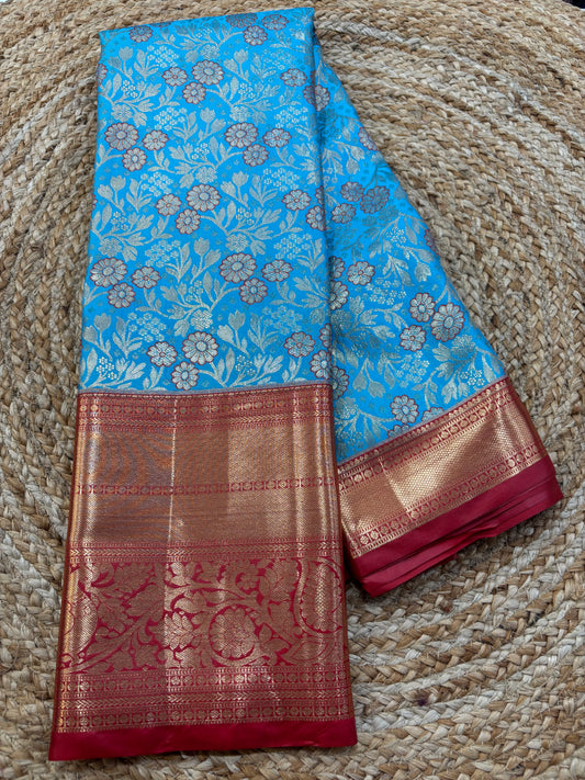 Semi Kanchi Pattu Saree