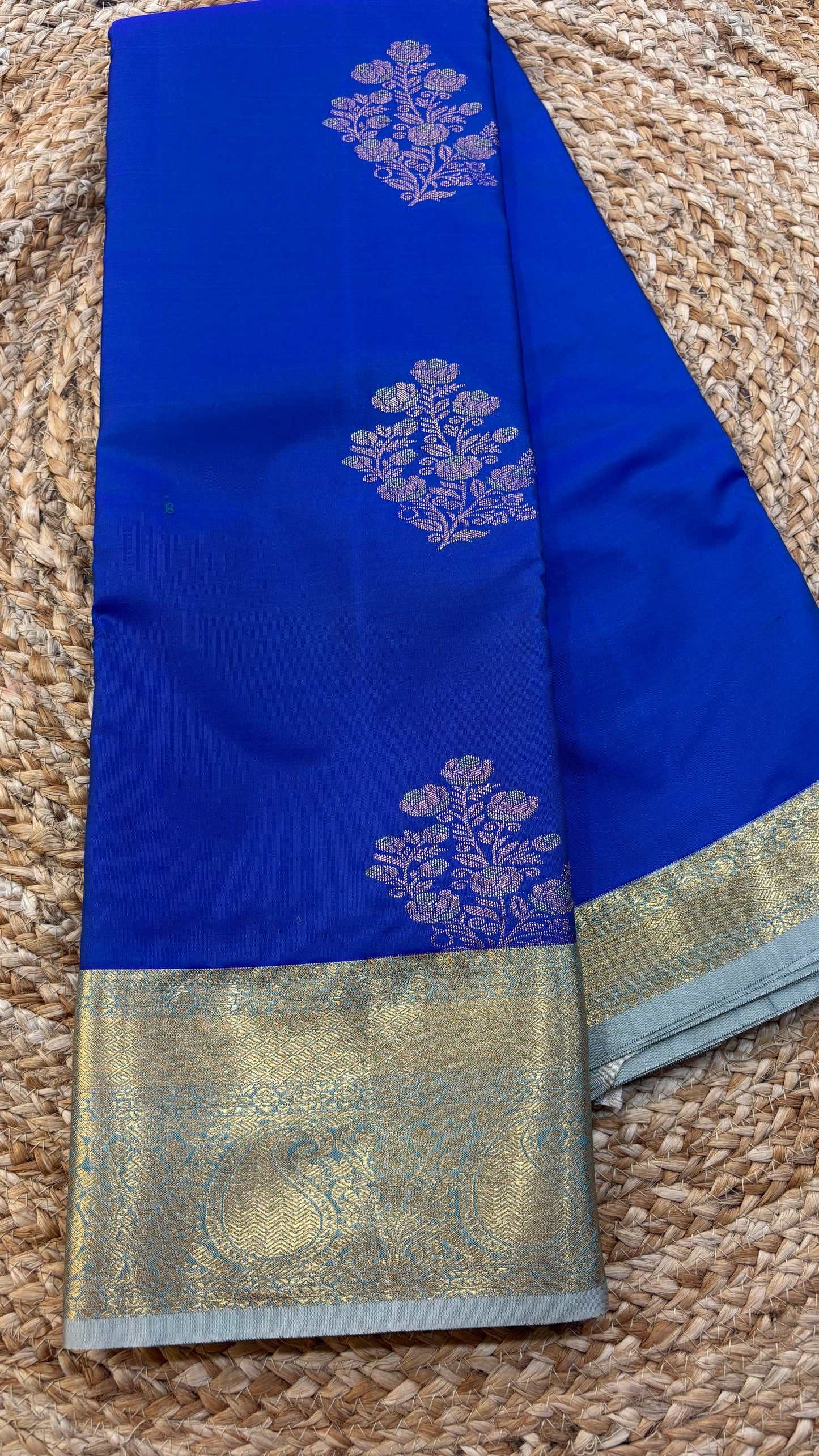 Semi Kanchi Butta Sarees